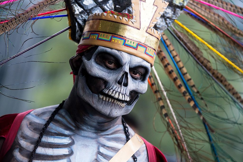 Day Of The Dead Celebration In Mexico. Getty
